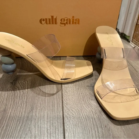 Cult Gaia Meta Sandal Pewter Multi - Picture 5 of 8